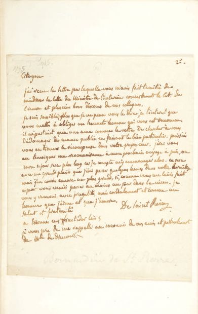 SAINT-PIERRE (Bernardin de). Paul et Virginie.
Paris, Curmer, 1838.
In-8, reliure...