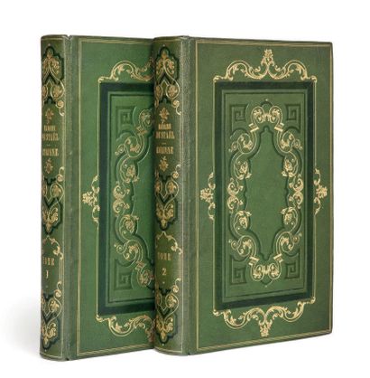 STAËL (Mme de). Corinne ou l'Italie.
Paris, Treuttel et Würtz, 1841-42. 
 Two volumes...