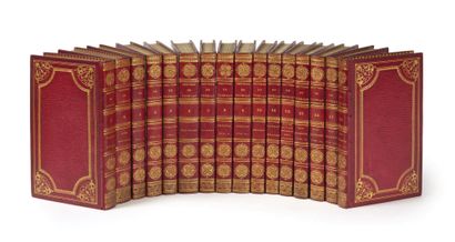 FLORIAN (Jean-Pierre Claris de). Oeuvres.
Paris, Renouard, 1820.
Seize volumes in-12,...
