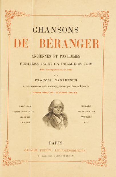 BÉRANGER (Pierre-Jean de).