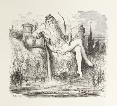 SAINTINE (Joseph-Xavier Boniface, dit). La Mythologie du Rhin, illustrée par Gustave...