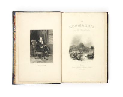 JANIN (Jules). La Normandie. Illustrated by MM. Morel-Fatio, Tellier, Gigoux, Daubigny,...