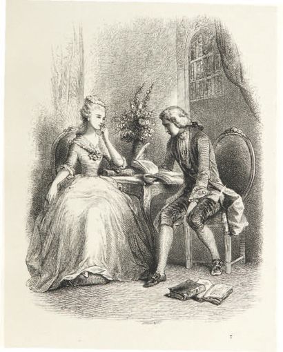 ROUSSEAU (Jean-Jacques). Julie ou la nouvelle Héloïse.
Paris, Barbier, 1845.
Deux...