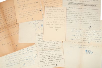 null DÉSORMIÈRE (Pierre Roger). Correspondence addressed to Colette Steinlen. [1921-1940].

Set...