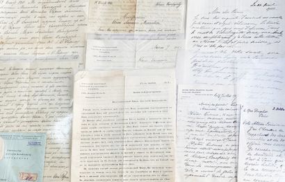 null Lot of about one hundred LAS addressed to Prince Anatole Mikhailovich Dolgorouky...