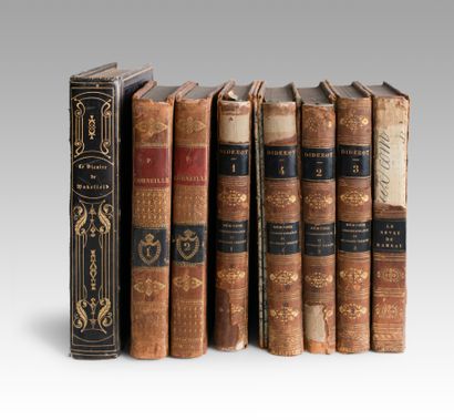 null Lot of books including:

GOLDSMITH (Oliver) The Vicar of Wakefield. Bourgueleret,...