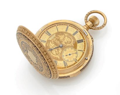 P.ORR & SONS - MADRAS 
N° 4289



montre de poche de type savonnette en or jaune...