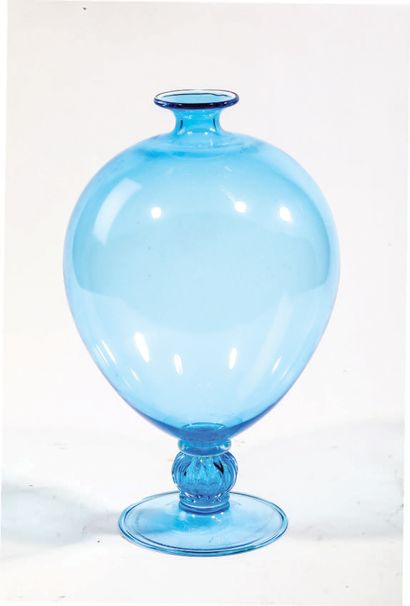 ANONYMUS (XXE SIÈCLE) Vase «Collezione 9»
Verre de Murano
Edition Cleto Murani, 2003,...