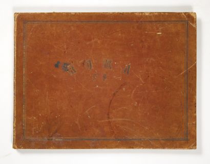 null [ROME]. Collection de vues de Rome. Ca. 1850. Album in-4 oblong
(230 x 310 mm)...