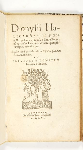 DIONYSIUS HALICARNASSUS Nonnulla opuscula, a Stanislao
Ilovio Polono nuns primum...