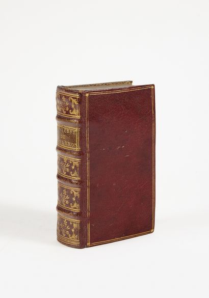 CHARRON, Pierre De la sagesse. Trois livres. Leyde, chez Les Elseviers, 1646. In-16...