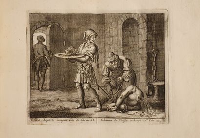 LUIKEN, Jan Theatre of the Martyrs represented in soft cuts. M.
Schagen, 1738. In-4...