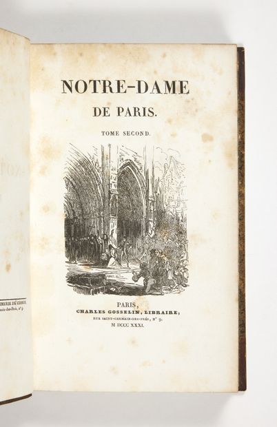 HUGO, Victor Les Burgraves, trilogie. Paris, imprimerie Béthune et Plon pour E. Michaud,...