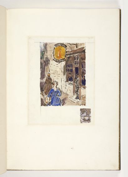 FRANCE, ANATOLE [La Rôtisserie de la Reine Pédauque]. [Paris, Pelletan, 1911]. Album...