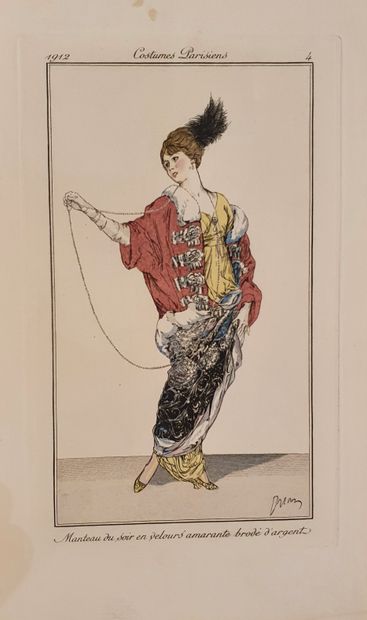 [Barbier] Le Journal des dames et des modes. 1ère [-troisième] année. Fascicules...