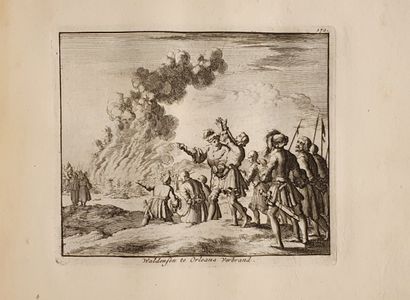 LUIKEN, Jan Theatre of the Martyrs represented in soft cuts. M.
Schagen, 1738. In-4...
