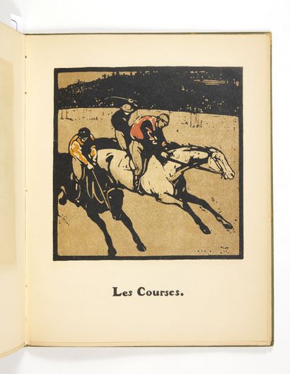 Nicholson, William Almanach de douze sports. 1898. Étude sur William Nicholson et...