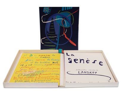 André LANSKOY (1902-1976) La Genése. Paris, Les Bibliophiles de l'Union FranÁaise,...