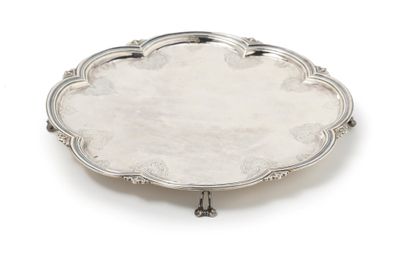 null SILVER FLYING PLATE Lier, 1755
Date stamp : 55, Master silversmith : IDK, active...