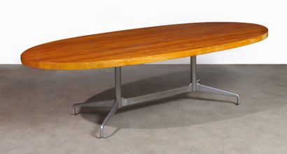 GEORGE NELSON (1908-1986) & MICHEL MORTIER (1925-2015) Dining room table
Aluminium...