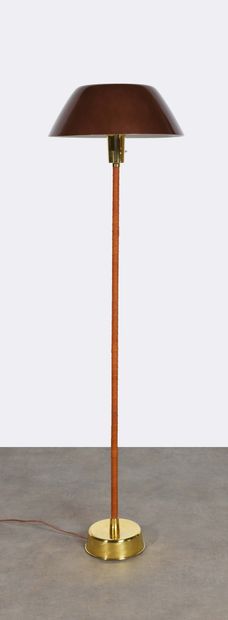 LISA JOHANSSON-PAPE (1907-1989) Floor lamp " Ihanne " model " n° 30-06 "
Gilded brass,...