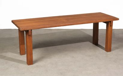 Charlotte PERRIAND (1903-1999) Table model " Rio "
Larch of Savoy 1967-1989
A " Rio...