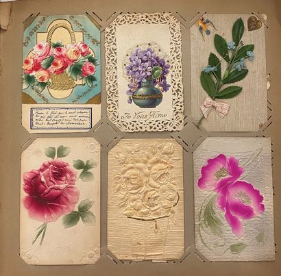 Paul ELUARD (1895-1952) Album de cartes postales, vers 1930
Ensemble de 504 cartes...