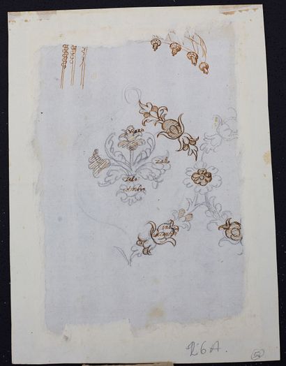 Attribué à Alessandro MAGANZA (1556-1630) Study leaf (martyrdom of Saint Agatha?)
Black...