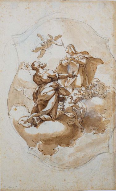Attribué à Vincenzo MEUCCI (1694-1766)