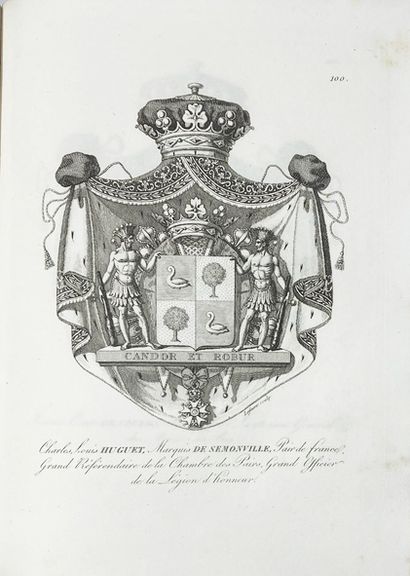 null COURCELLES. Knight of.

General Armorial of the Chamber of Peers of France.

Paris....