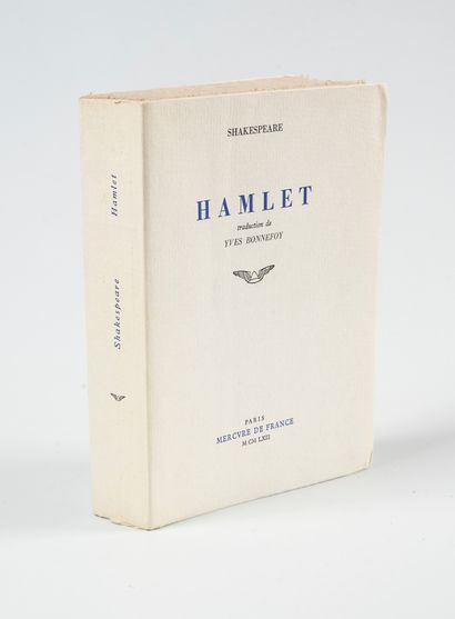null SHAKESPEARE. Hamlet. Traduction de Yves Bonnefoy. Mercure de France 1962. In-8,...