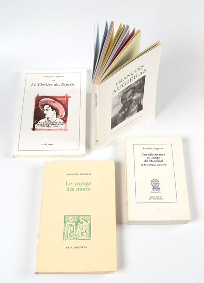 AUGIERAS (François) Set of 4 books.

- An adolescence at the time of the Marshal....