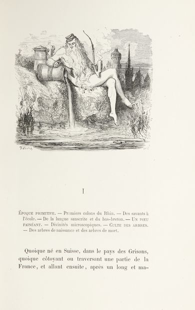  SAINTINE (Joseph-Xavier Boniface, dit). La Mythologie du Rhin, 
illustrée par Gustave...