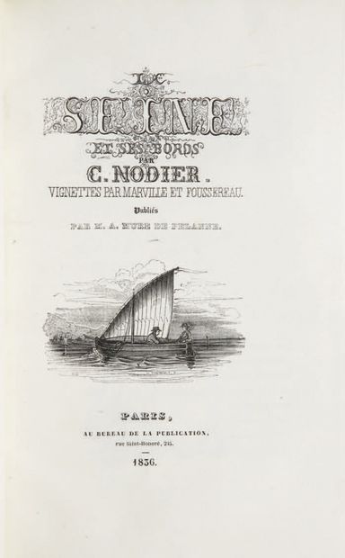 NODIER (Charles). La Seine et ses bords....