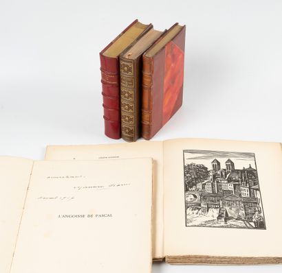 BARRES (Maurice) Set of 5 books. 
- Le voyage de Sparte. Félix Juven, 1906. In-12,...