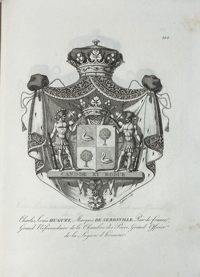 null COURCELLES. Knight of.

General Armorial of the Chamber of Peers of France.

Paris....