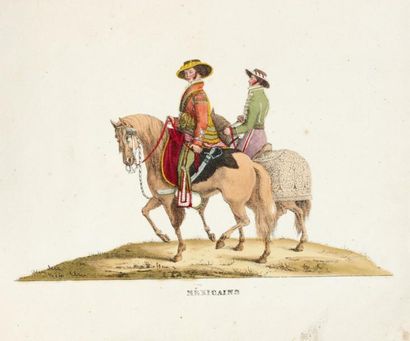 BULLOCH (W. Bullock, dit) Le Mexique en 1823, ou Relation d'un voyage dans la Nouvelle-Espagne,...