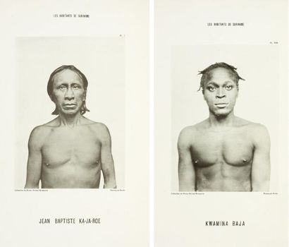 BONAPARTE (Roland, prince) Les Habitants de Suriname. Notes recueillies à l'Exposition...