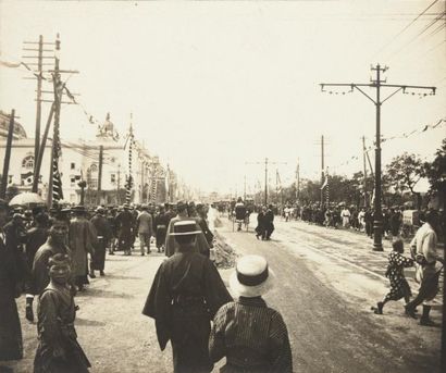 Anonyme Japon: périple photographique, suite Vers 1915, 162 tirages argentiques montés...