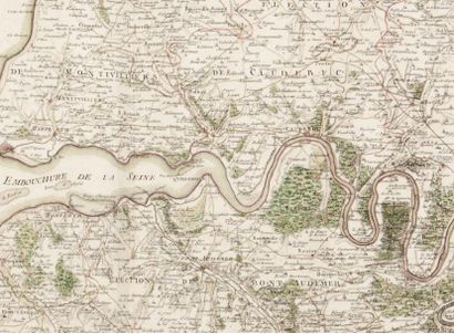 DENIS (Louis) Atlas de la province de Normandie dedié à Mr. Thiroux de Crosne. Paris,...