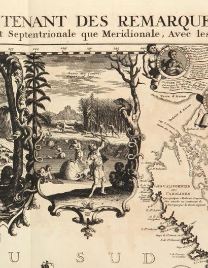 GUEUDEVILLE (Nicolas) Atlas historique ou Nouvelle introduction à l'histoire, à la...