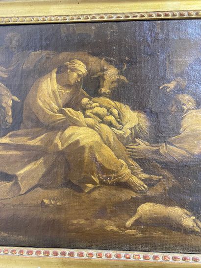null Ecole Bolonaise du XVIIe siècle 

L’adoration des bergers 

Huile sur toile....