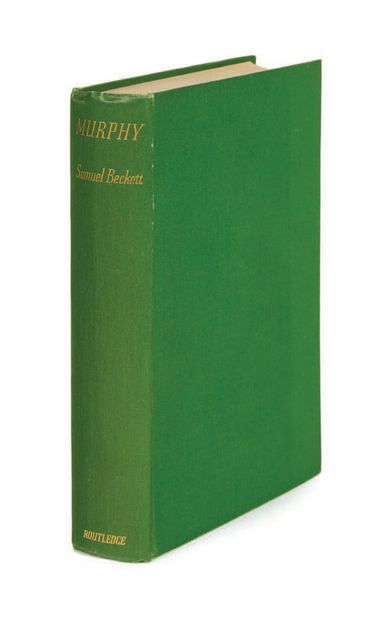 Samuel BECKETT. Murphy. Londres, George Routledge & Sons, 1938.
In-12, percaline...