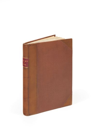 Edgar Allan POE. Tales. London, Wiley and Putnam, 1845.
In-8 de (1) f. de table,...