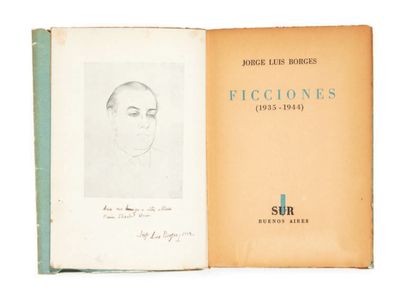 Jorge Luis Borges. Ficciones (1935-1944). Buenos Aires, SUR, 1944.
In-8, broché,...