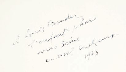 André BRETON. Phare de la mariée. Sans lieu ni date [1934].
Manuscrit autographe...