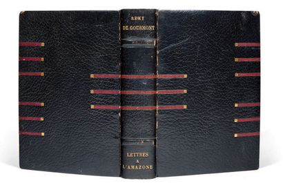 GOURMONT, Remy de. Letters to the Amazon. Paris, Georges Crès et Cie, Les Maîtres...