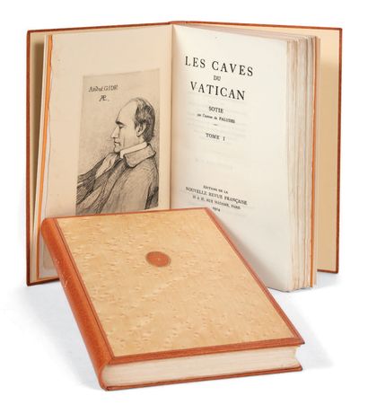 GIDE, André. The Caves of the Vatican. Sotie by the author of Paludes. Paris, Nouvelle...