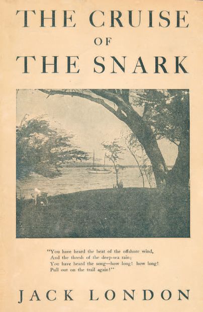 LONDON, Jack. The Cruise of the Snark. New York, The Macmillan Company, 1911.
In-8...