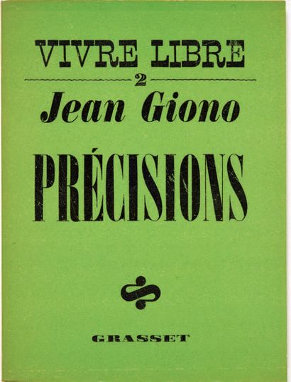 GIONO, Jean.